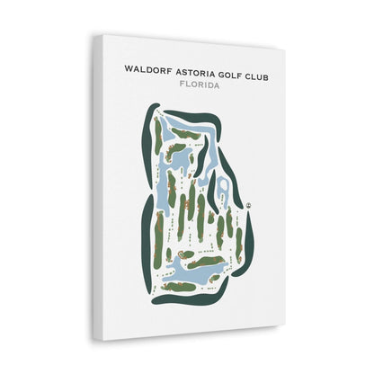 Waldorf Astoria Orlando, Florida - Printed Golf Course