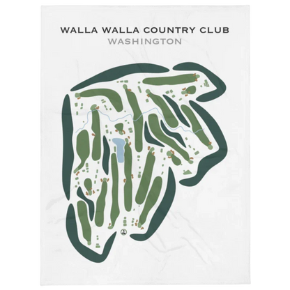 Walla Walla Country Club, Washington - Printed Golf Courses