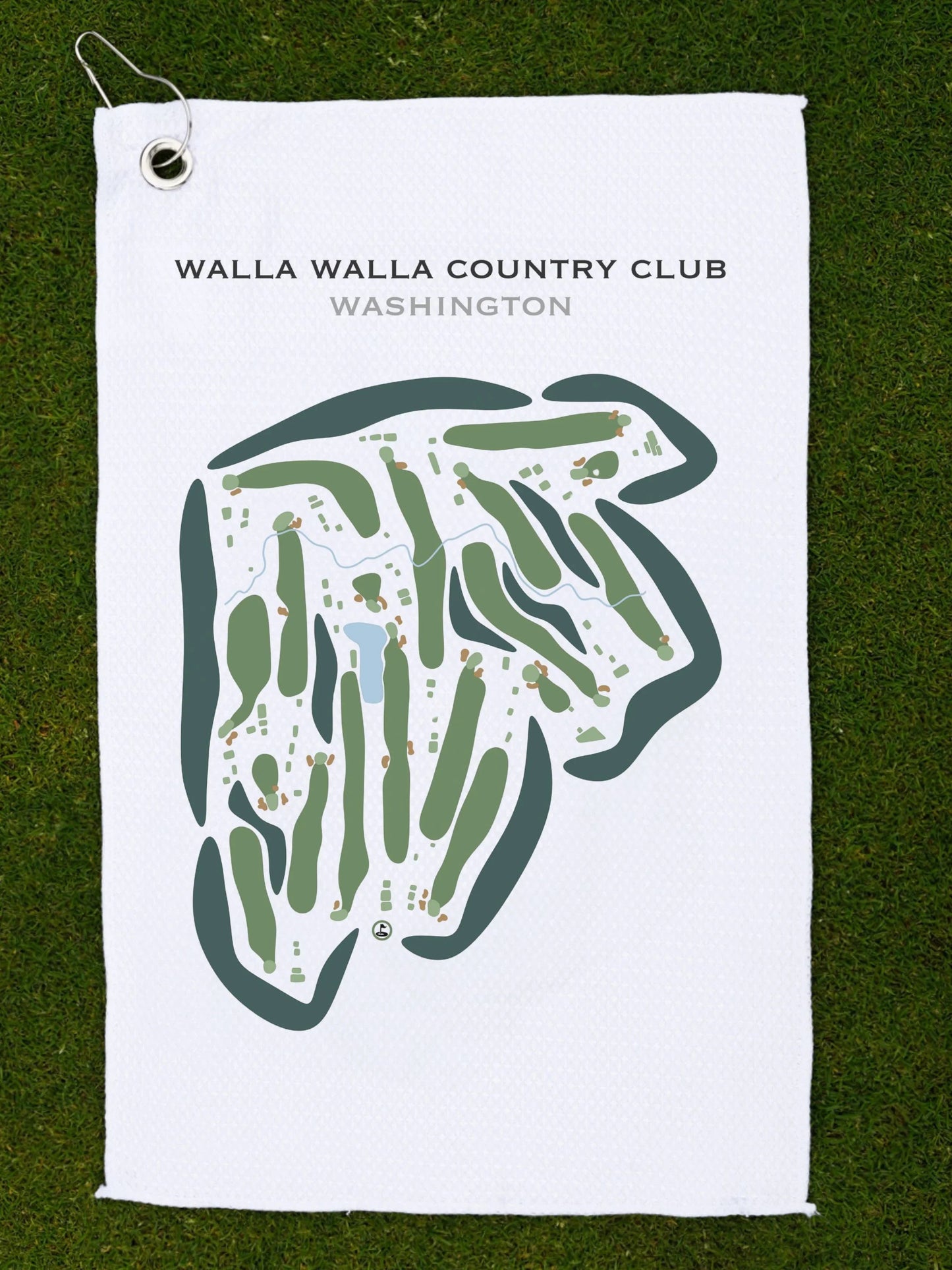 Walla Walla Country Club, Washington - Printed Golf Courses