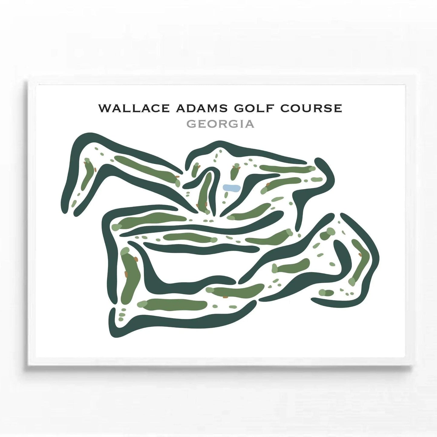 Wallace Adams Golf Course, Georgia - Printed Golf Courses