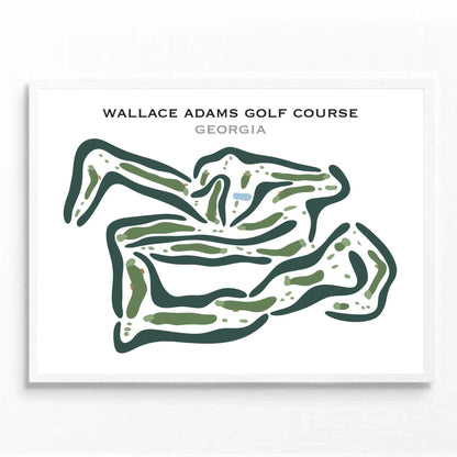 Wallace Adams Golf Course, Georgia - Printed Golf Courses