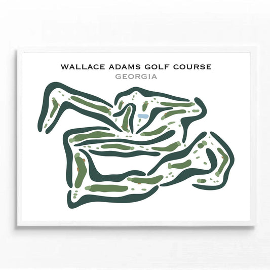 Wallace Adams Golf Course, Georgia - Printed Golf Courses