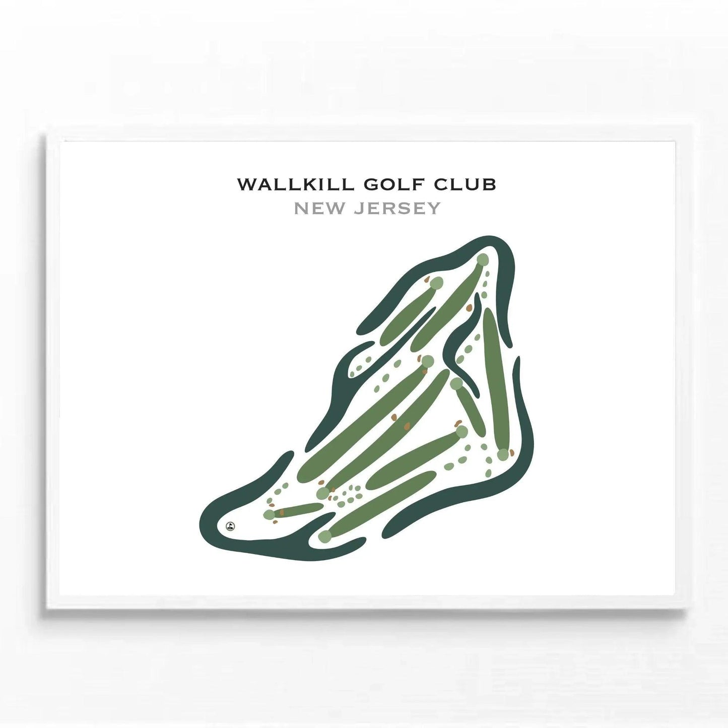 Wallkill Golf Club, New Jersey - Printed Golf Courses