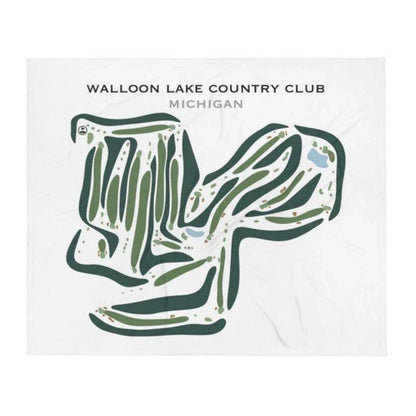 Walloon Lake Country Club, Michigan - Printed Golf Courses