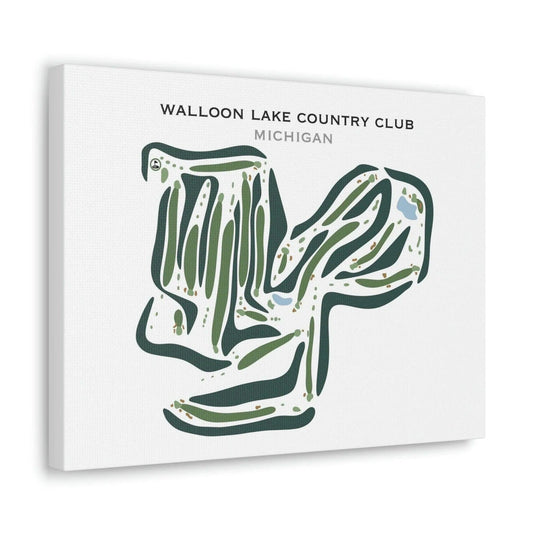 Walloon Lake Country Club, Michigan - Printed Golf Courses
