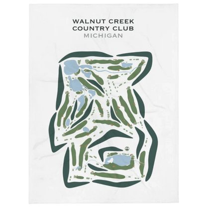 Walnut Creek Country Club, Michigan - Printed Golf Courses