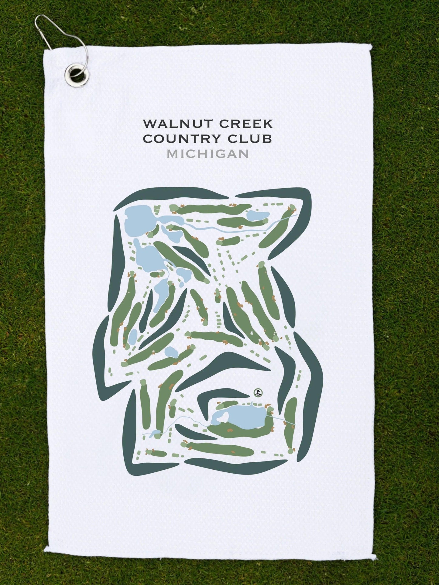 Walnut Creek Country Club, Michigan - Printed Golf Courses
