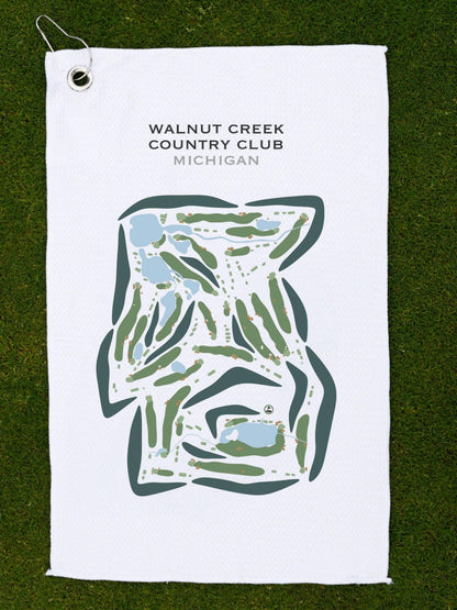 Walnut Creek Country Club, Michigan - Printed Golf Courses
