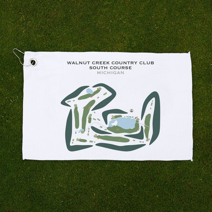 Walnut Creek Country Club, South Course, Michigan - Printed Golf Courses