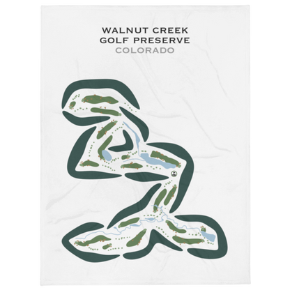 Walnut Creek Golf Preserve, Colorado - Printed Golf Courses