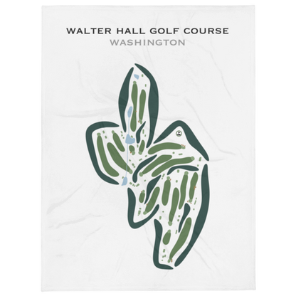 Walter Hall Golf Course, Washington - Printed Golf Courses