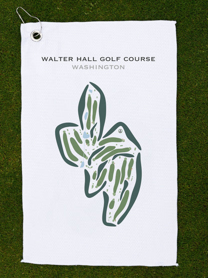 Walter Hall Golf Course, Washington - Printed Golf Courses