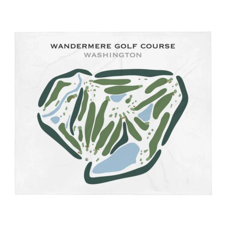 Wandermere Golf Course, Washington - Printed Golf Courses