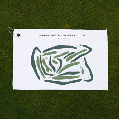 Wapakoneta Country Club, Ohio - Printed Golf Courses