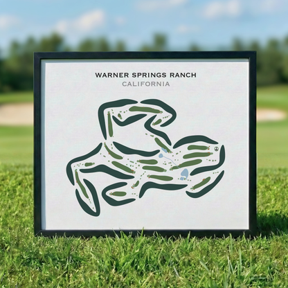 Warner Springs Ranch, California - Printed Golf Courses