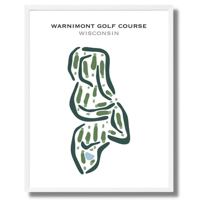 Warnimont Golf Course, Wisconsin - Printed Golf Courses
