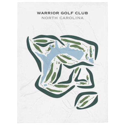 Warrior Golf Club, North Carolina - Printed Golf Courses