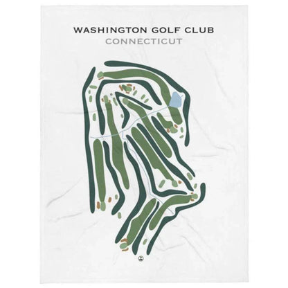 Washington Golf Club, Connecticut - Printed Golf Course