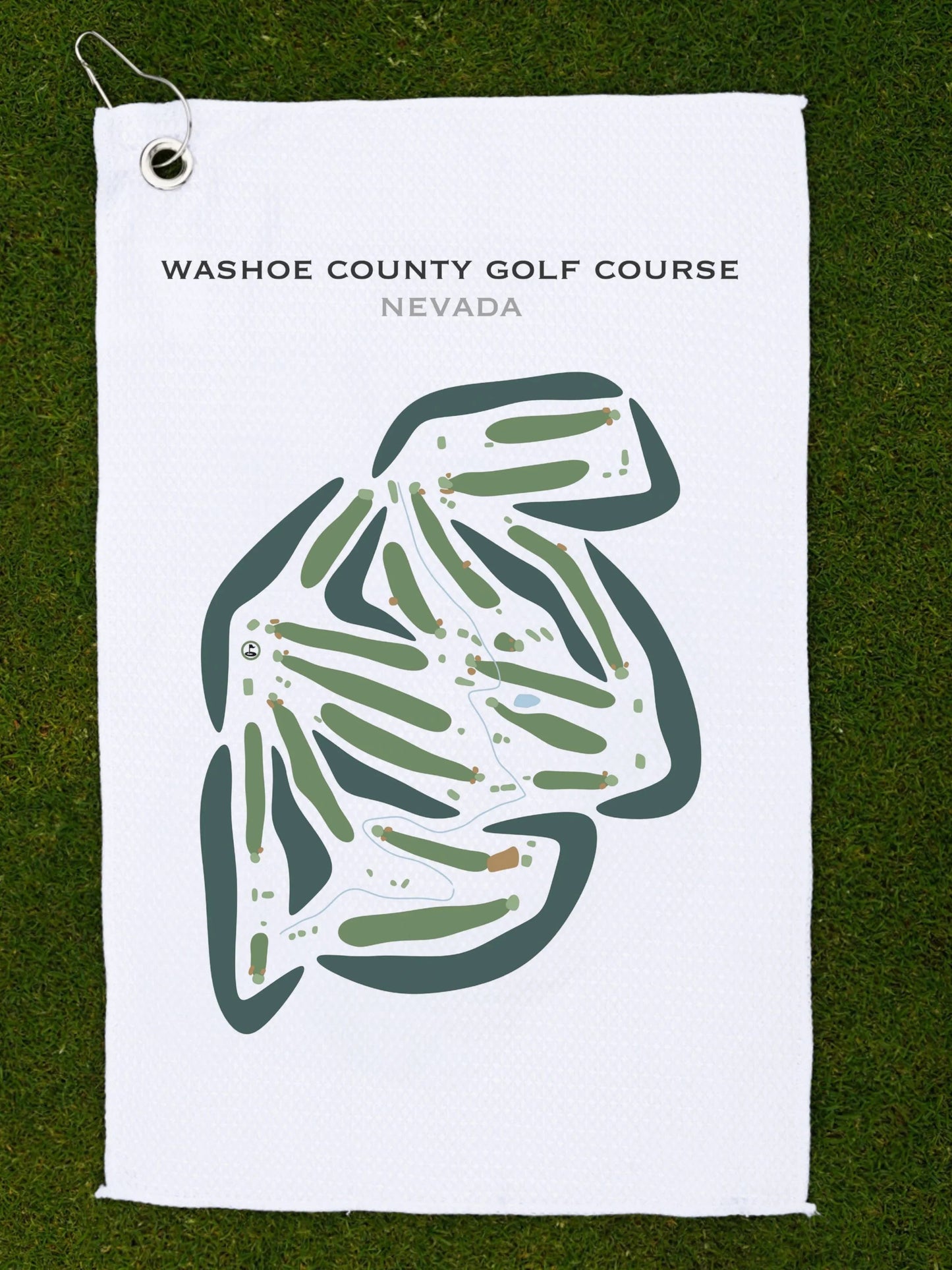 Washoe County Golf Course, Nevada - Printed Golf Courses
