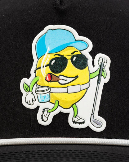 Lemon Guy - Perforated Rope Hat
