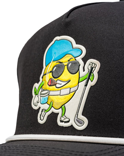 Lemon Guy - Perforated Rope Hat