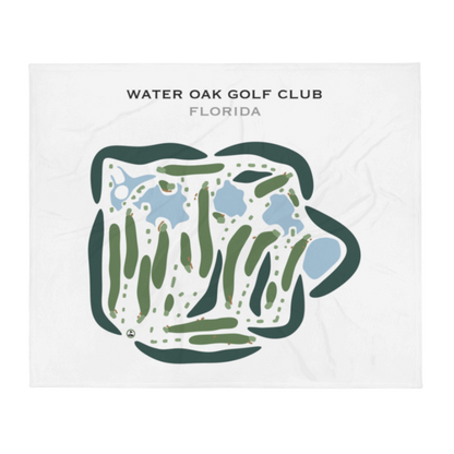 Water Oak Golf Club, Florida - Printed Golf Courses