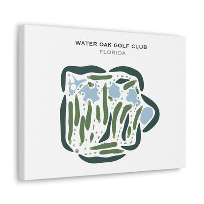 Water Oak Golf Club, Florida - Printed Golf Courses