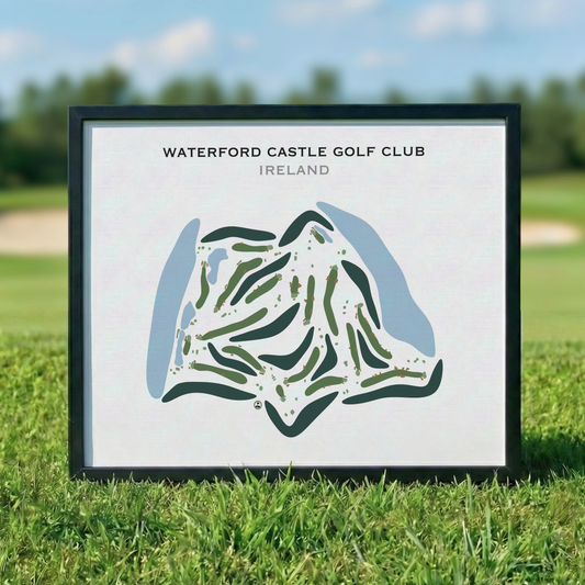 Waterford Castle Golf Club, Ireland - Printed Golf Courses