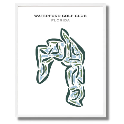 Waterford Golf Club, Florida - Printed Golf Courses