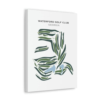 Waterford Golf Club, Georgia - Printed Golf Courses