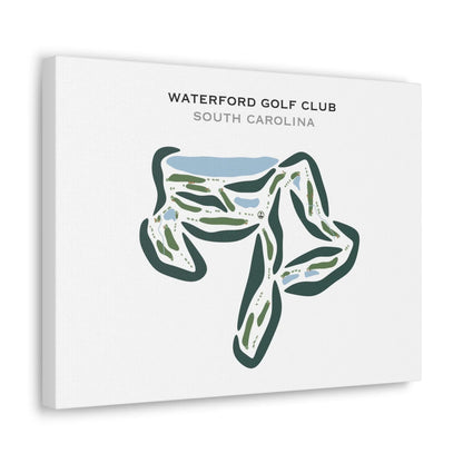 Waterford Golf Club, South Carolina - Printed Golf Courses