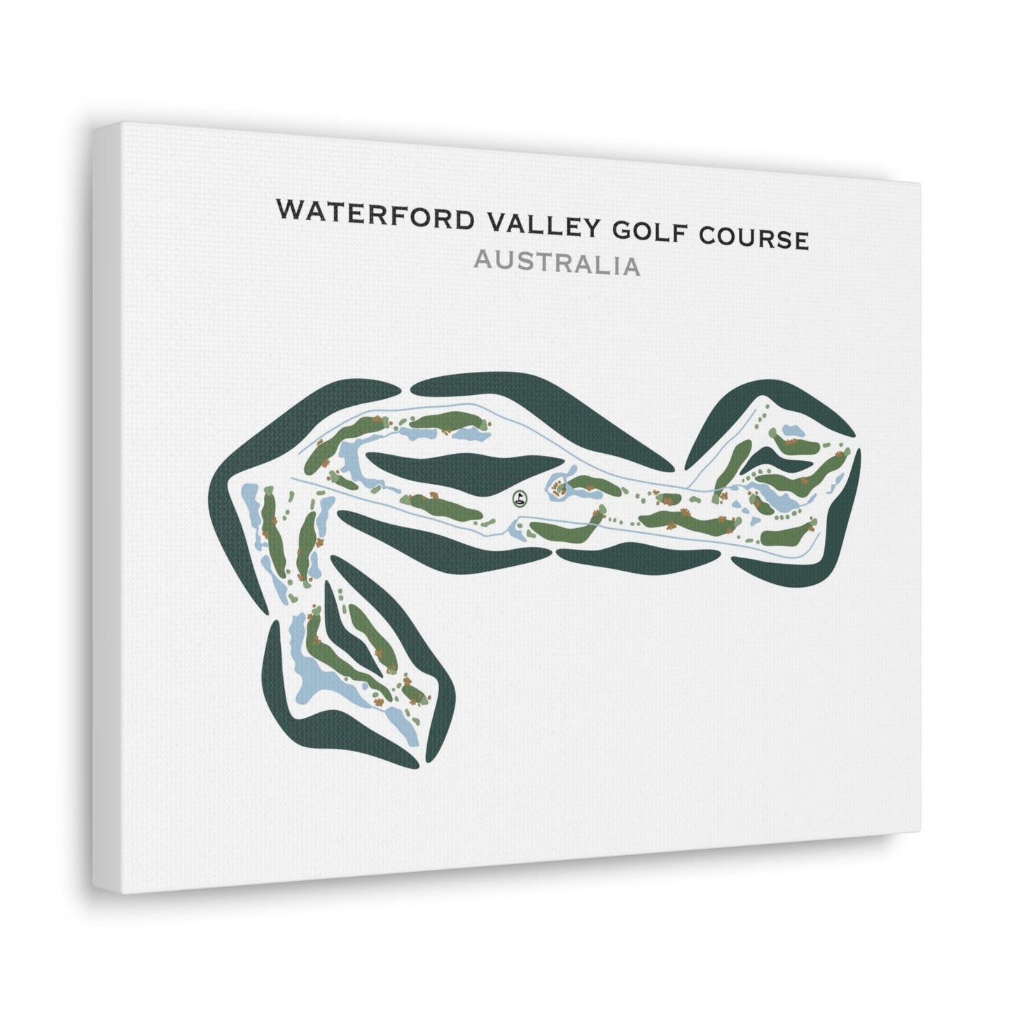 Waterford Valley Golf Course, Australia - Printed Golf Courses