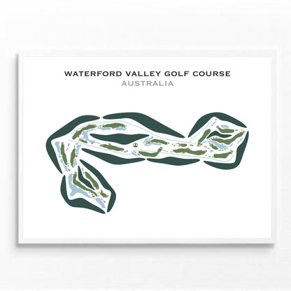 Waterford Valley Golf Course, Australia - Printed Golf Courses