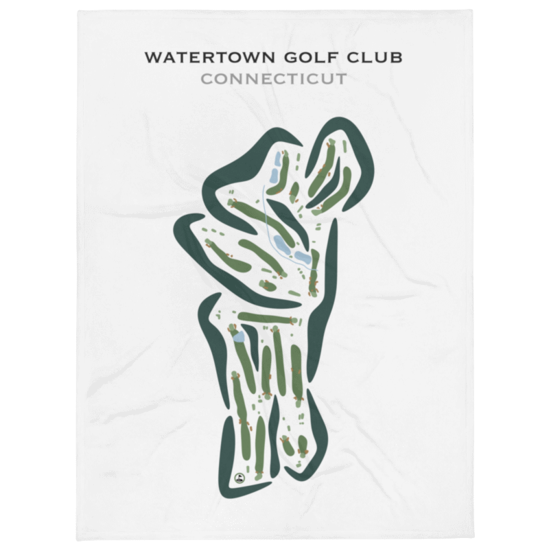 Watertown Golf Club, Connecticut - Printed Golf Courses