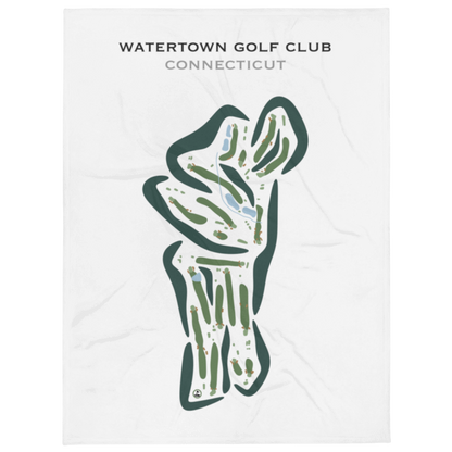 Watertown Golf Club, Connecticut - Printed Golf Courses