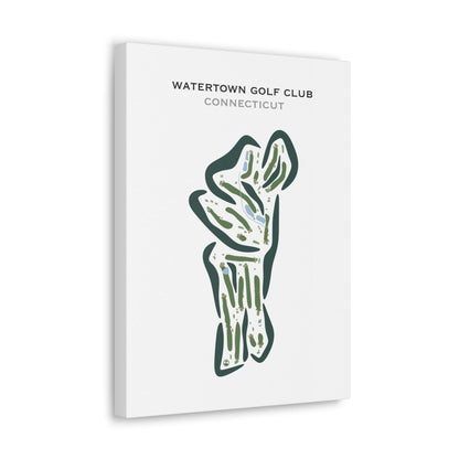 Watertown Golf Club, Connecticut - Printed Golf Courses
