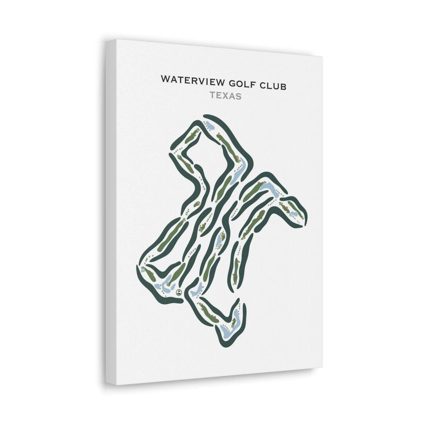 Waterview Golf Club, Texas - Printed Golf Courses