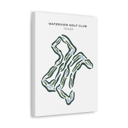 Waterview Golf Club, Texas - Printed Golf Courses