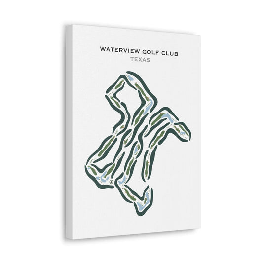 Waterview Golf Club, Texas - Printed Golf Courses