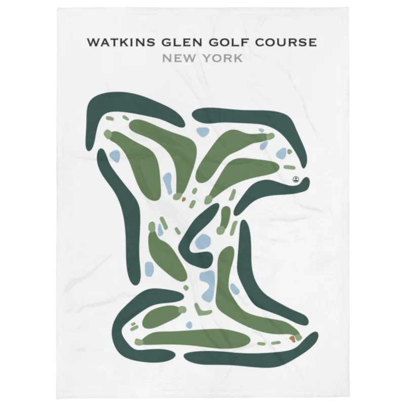 Watkins Glen Golf Course, New York - Printed Golf Courses
