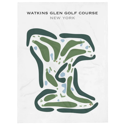 Watkins Glen Golf Course, New York - Printed Golf Courses