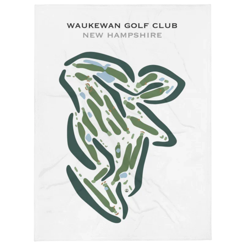 Waukewan Golf Club, New Hampshire - Printed Golf Courses