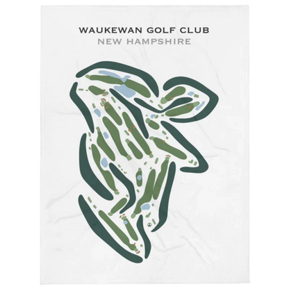 Waukewan Golf Club, New Hampshire - Printed Golf Courses