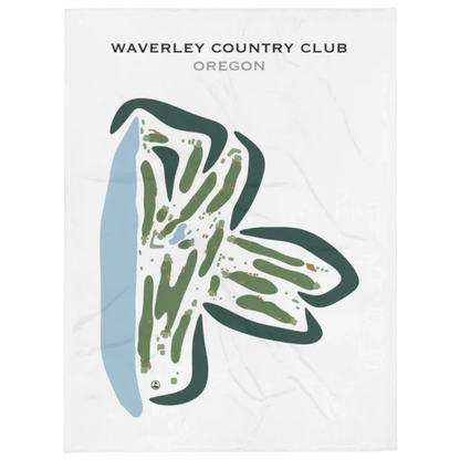 Waverley Country Club, Oregon - Printed Golf Courses