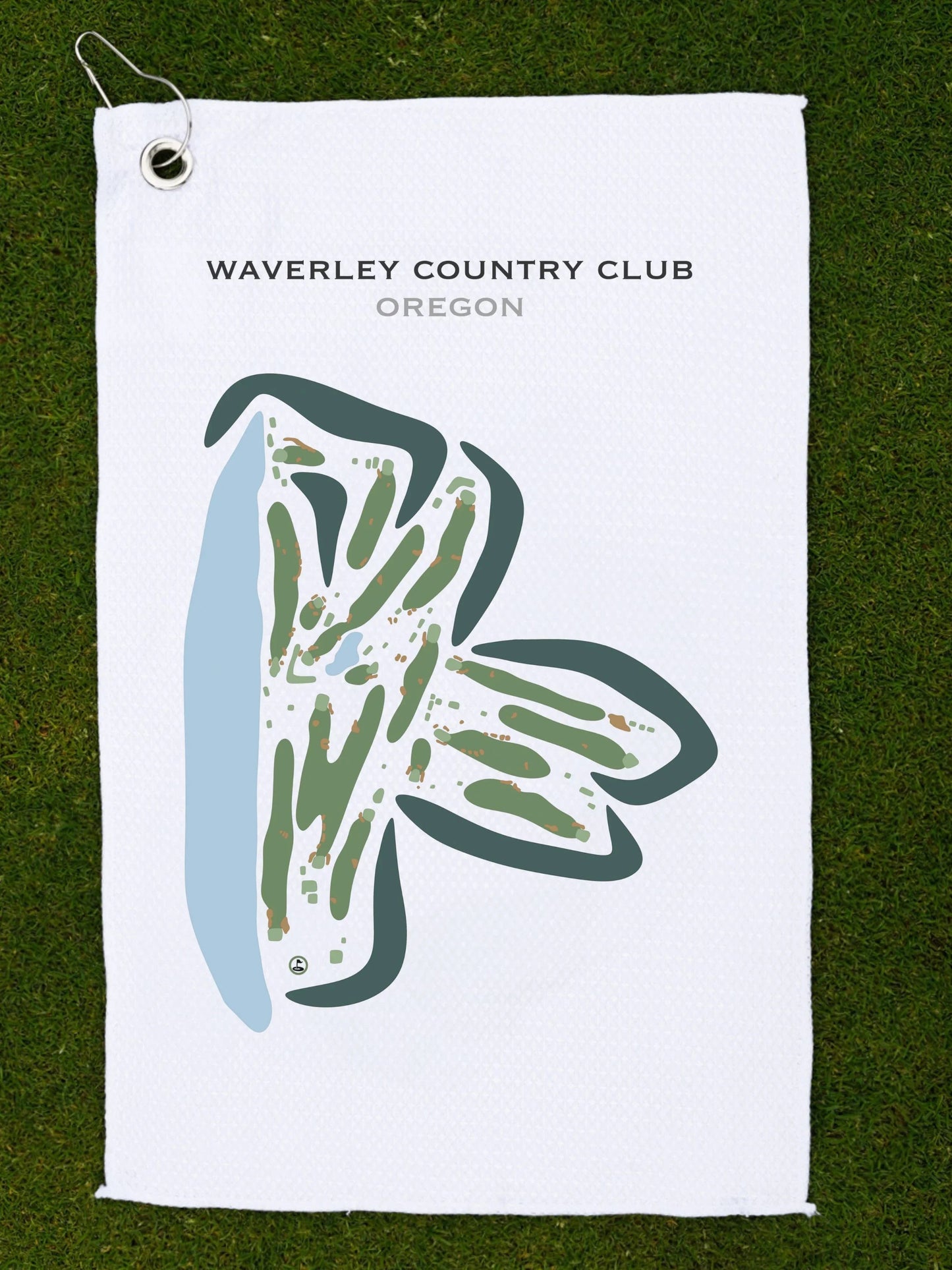 Waverley Country Club, Oregon - Printed Golf Courses