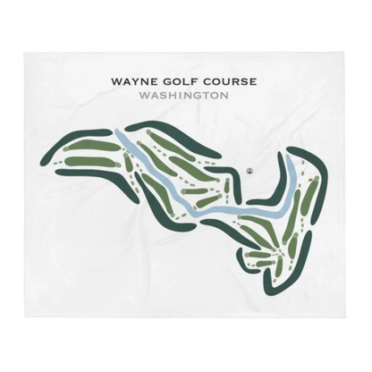 Wayne Golf Course, Washington - Printed Golf Courses