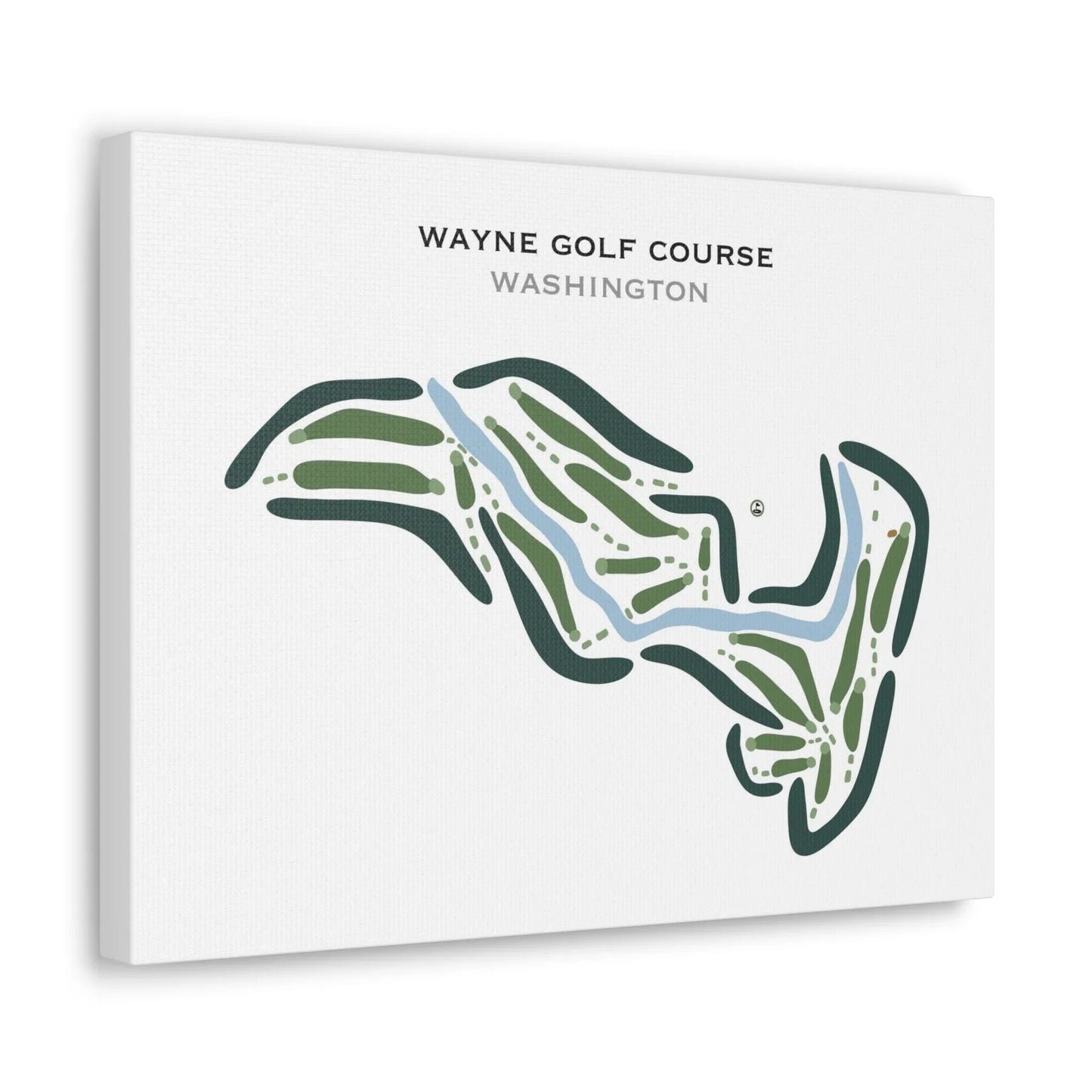 Wayne Golf Course, Washington - Printed Golf Courses
