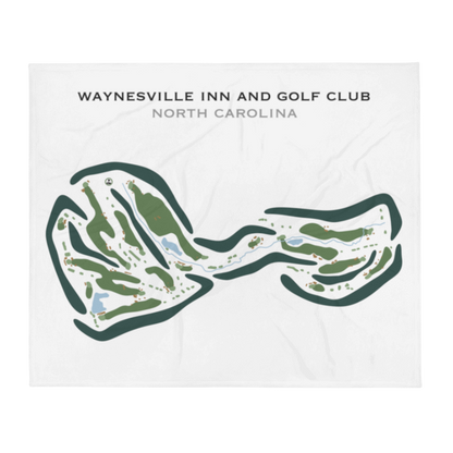 Waynesville Inn and Golf Club, North Carolina - Printed Golf Courses