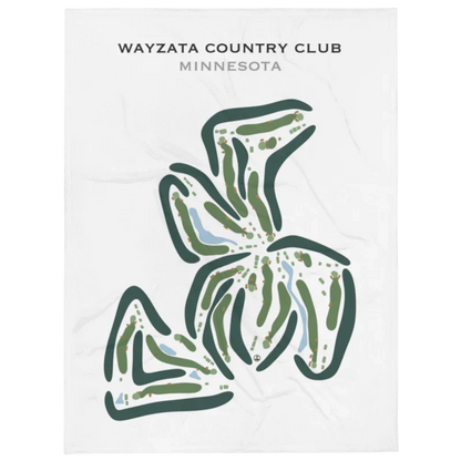 Wayzata Country Club, Minnesota - Printed Golf Courses