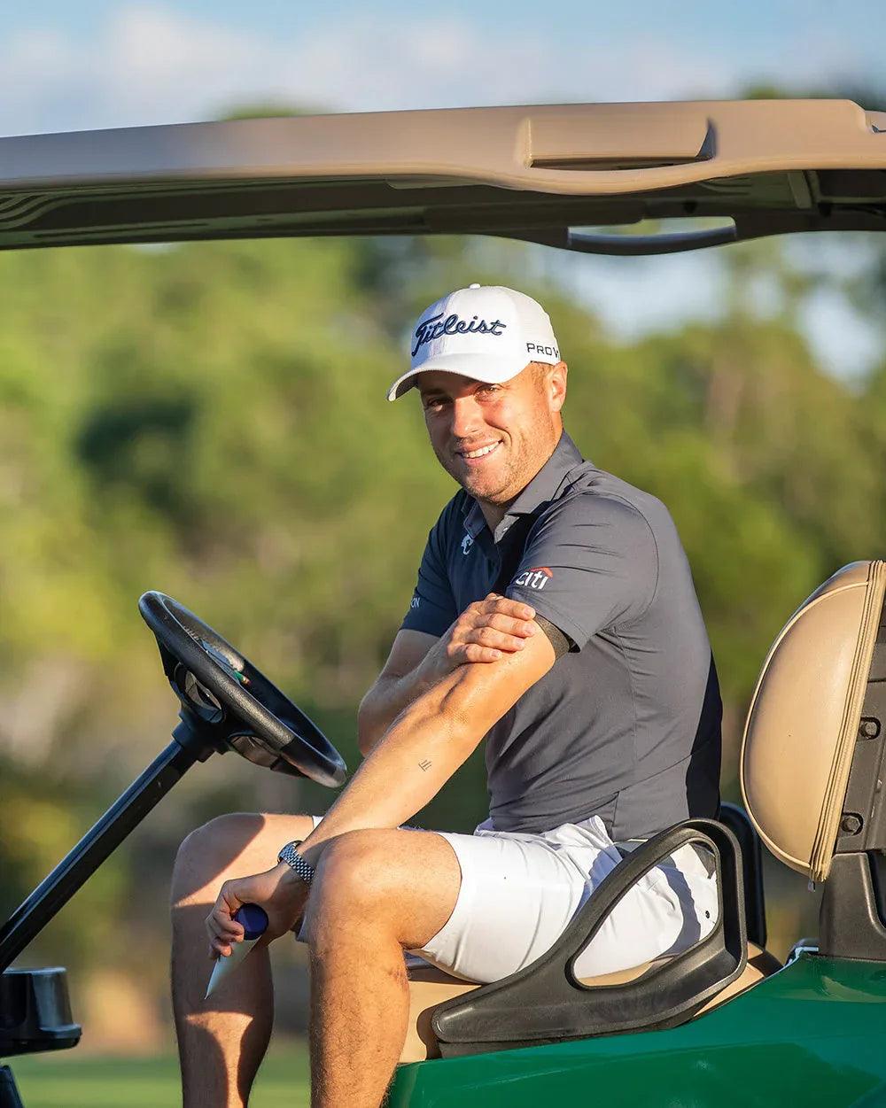 WearSPF_Justin_Thomas_Applies_Essential_Sunscreen - GOLF LEAGUE